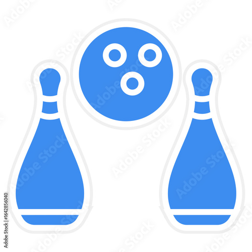 Bowling icon style