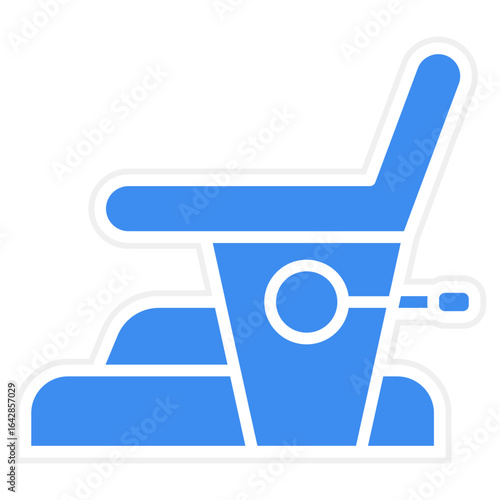 Electric Chair icon style