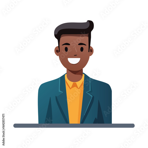 business man in uniform