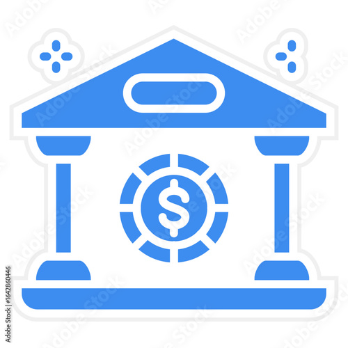 Bank icon style