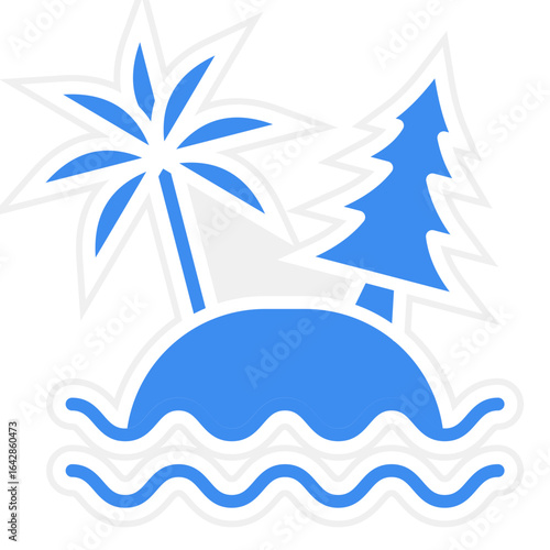 Island icon style