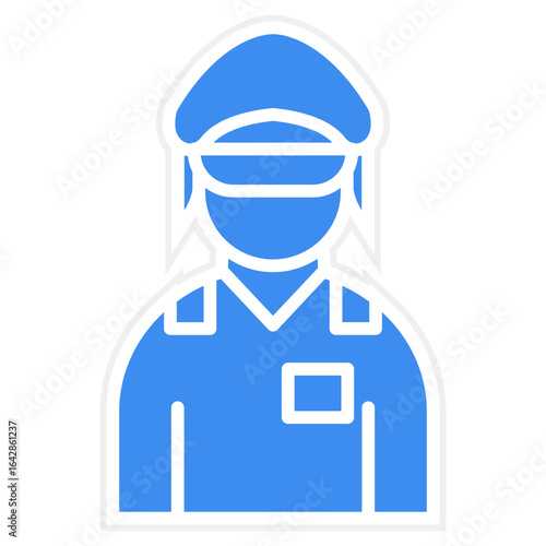 Police Women icon style
