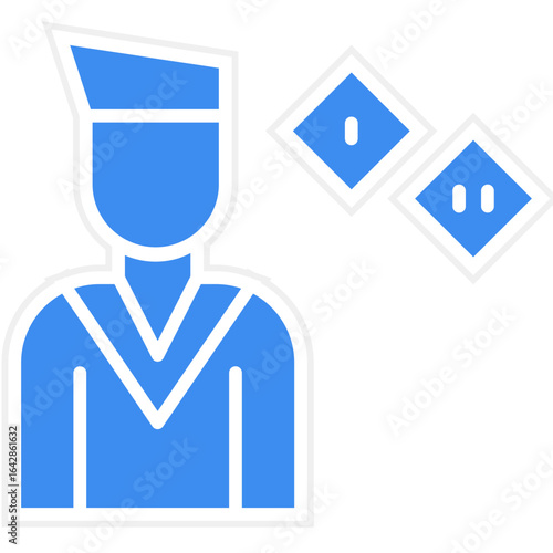 Compulsive Gambling icon style