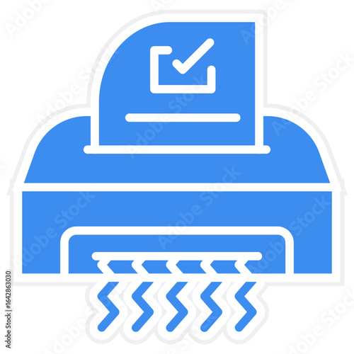 Shredder icon style