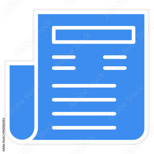 Newspaper icon style
