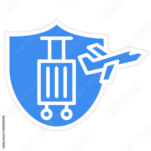 Travel Insurance icon style