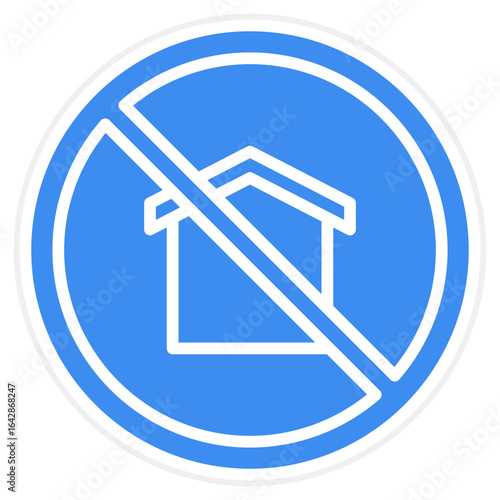 No House icon style