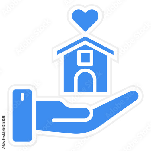 Shelter icon style