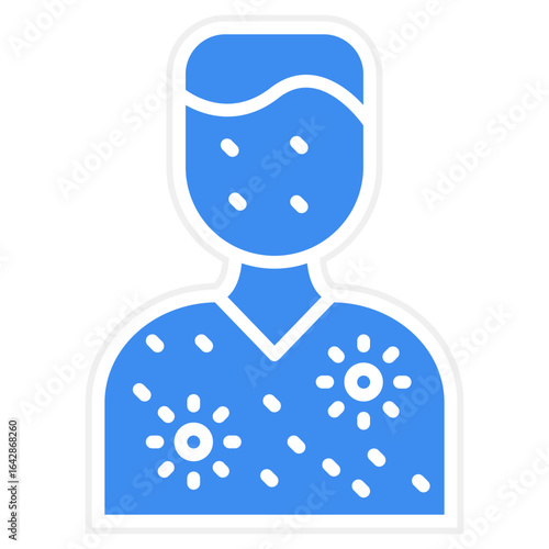 Skin Disease icon style