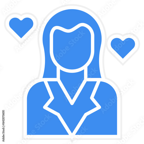 Babysitter icon style