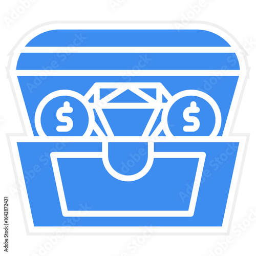 Treasure Chest icon style
