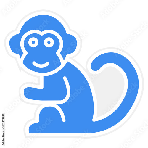 Monkey icon style