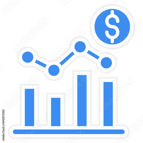 Recession icon style