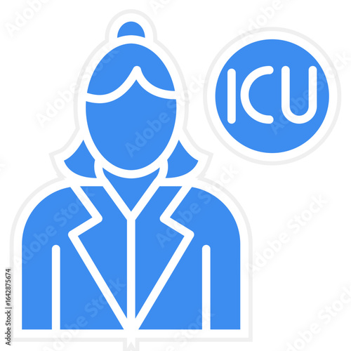 ICU Nurse icon style