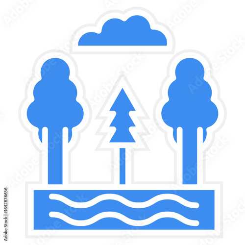 Nature Vector Icon Style