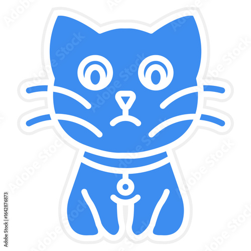 Cat Vector Icon Style