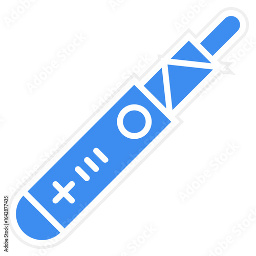 Vaping Addiction Vector Icon Style