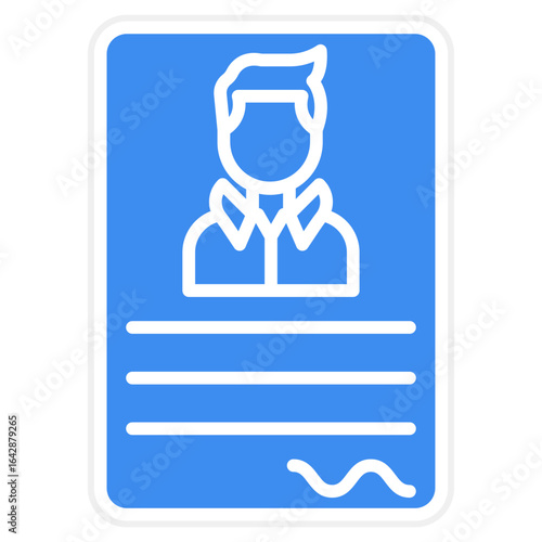 Child Consent, Vector Icon Style