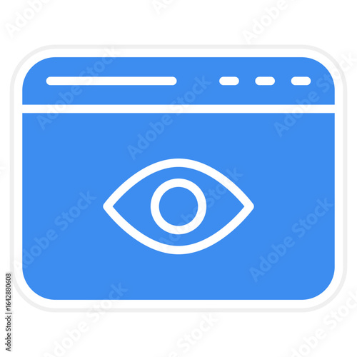 Views Vector Icon Style