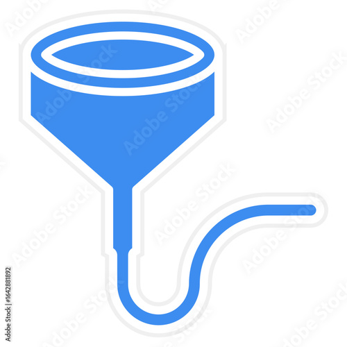 Beer Bong Vector Icon Style