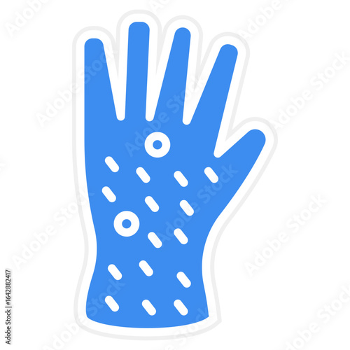 Rash Vector Icon Style