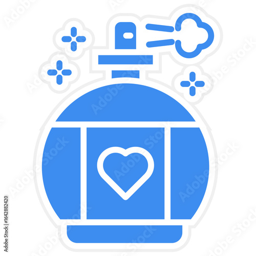 Perfume Vector Icon Style