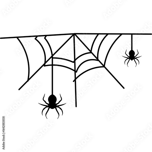 Halloween Spider Web Decoration
