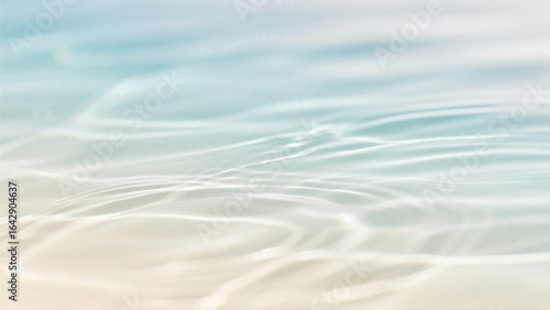 water on the sand background