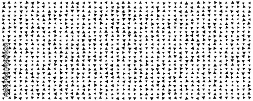 Random triangle geometric pattern, geometry background. Black triangles simple design