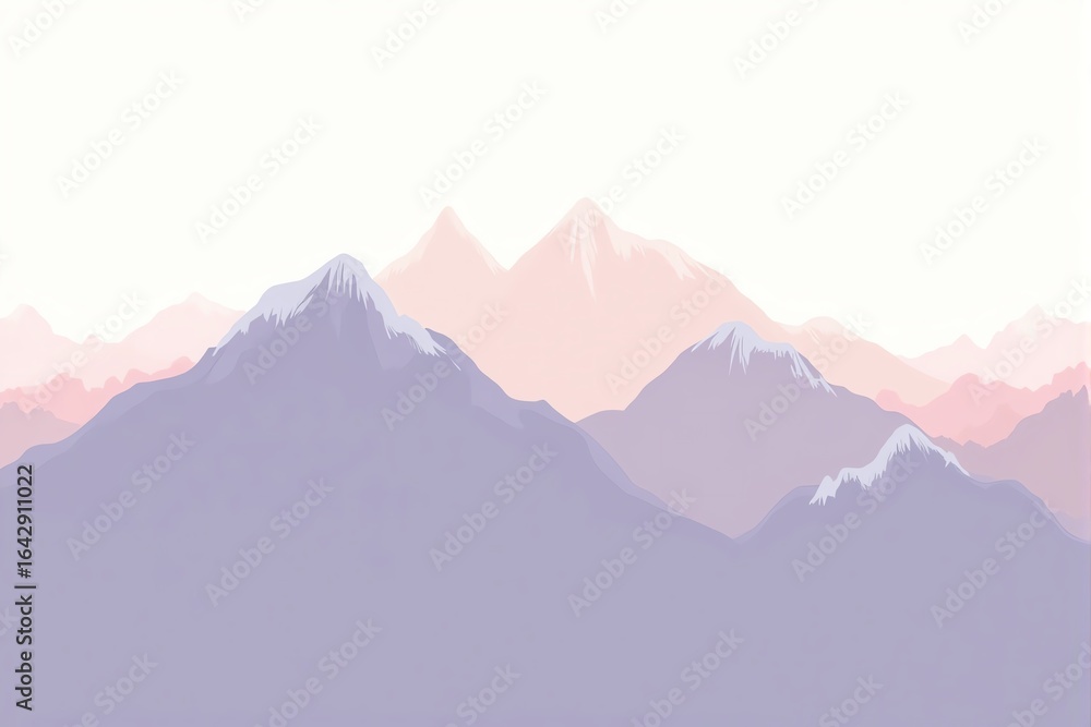Fototapeta premium sunrise in the mountains
