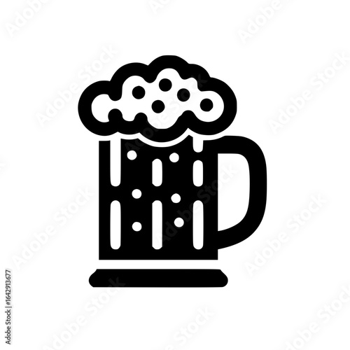 Beer Stein Silhouette for Oktoberfest