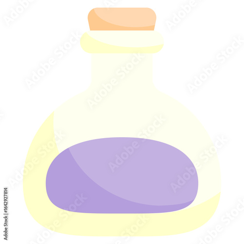 potion icon with flat style. Suitable for website design, logo, app and UI. Based on the size of the icon in general, so it can be reduced.
