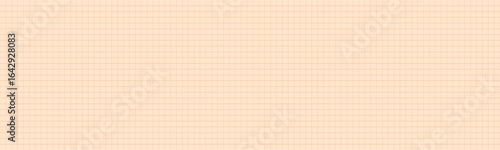 Grid memo background paper with vintage texture and geometric square pattern. Flat vector illustration isolated