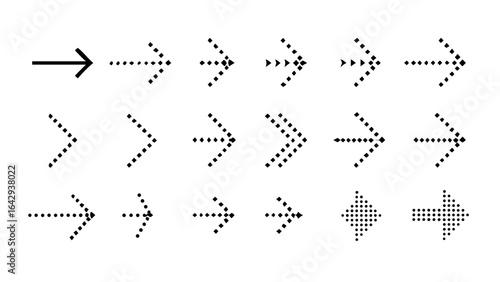 Chaotic Arrow Swirl arrows direction
