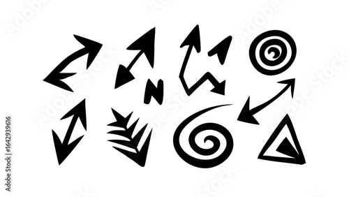 Tribal Arrow Collection indigenous primitive