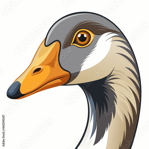 portrait of a goose