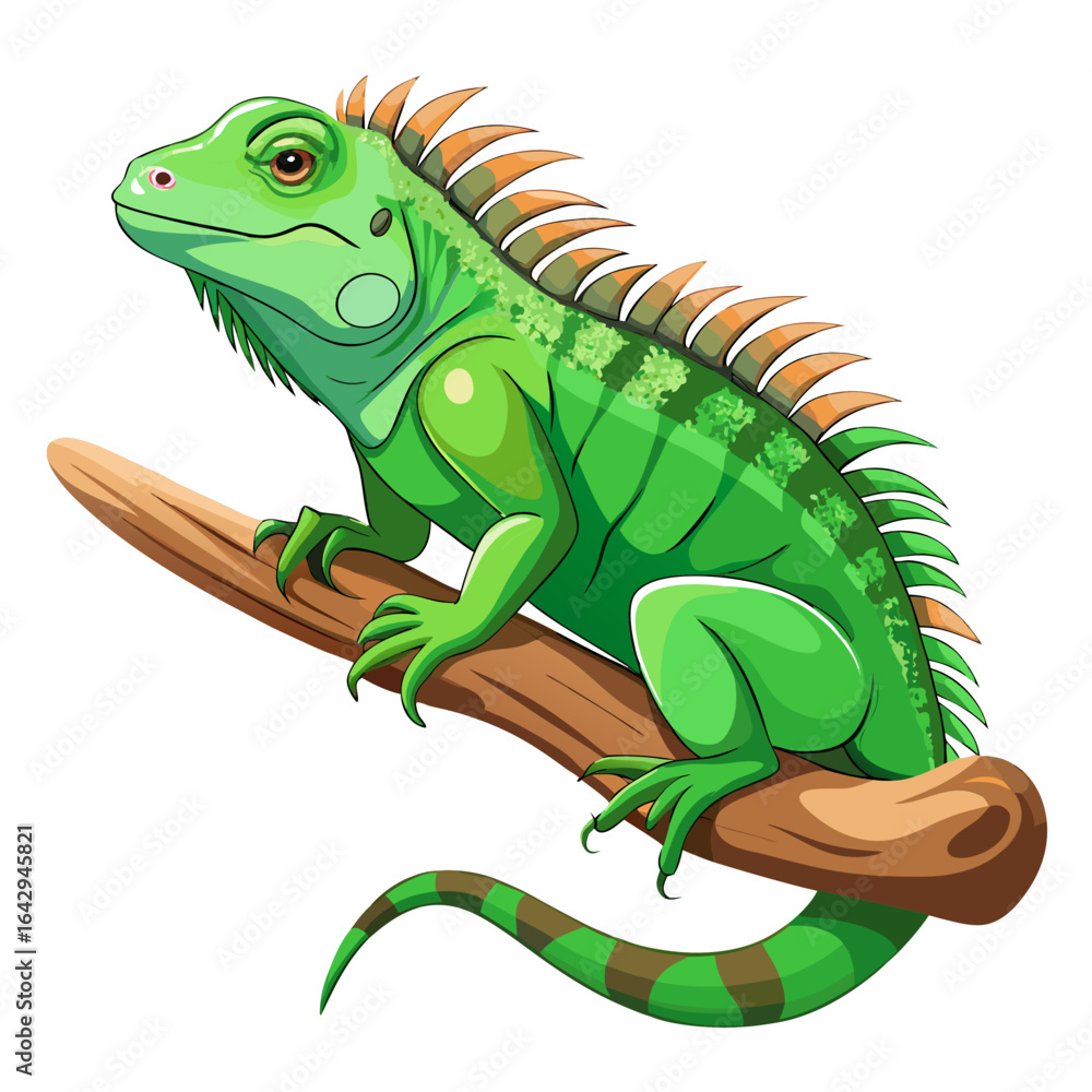 Obraz premium chameleon on a branch