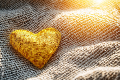 Yellow ribbon, symbol of the world suicide prevention day, or child cancer. September 10th.