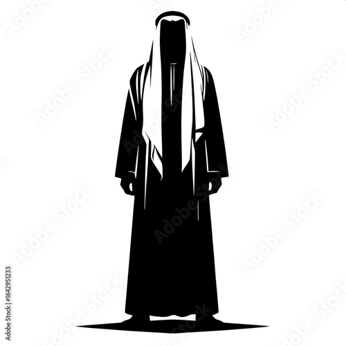 Man in Traditional Arab Dress