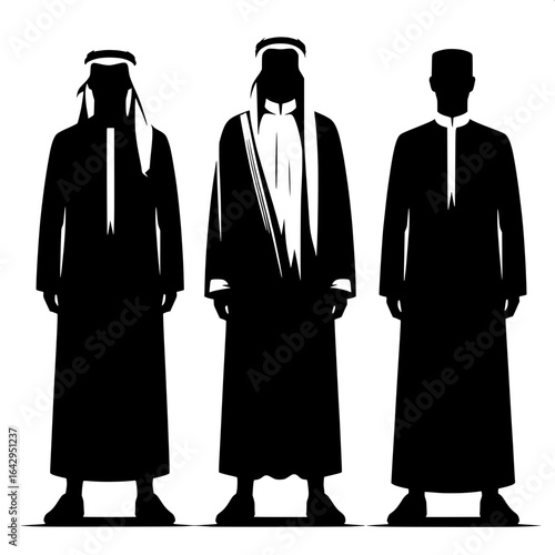 Man in Traditional Arab Dress