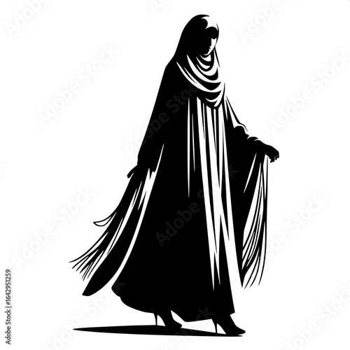 Woman in Abaya