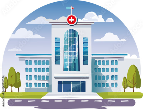 vector illustration of a city