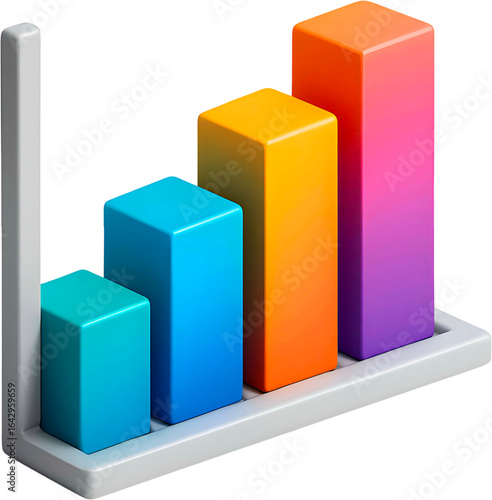 Free Download 3d bar chart - GFXLoad