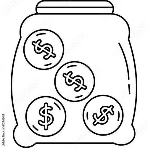 Economy Business Doodle