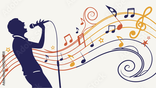 Musical Notes and Instruments in Harmony