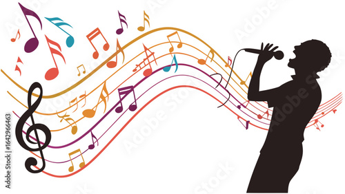 Musical Notes and Instruments in Harmony