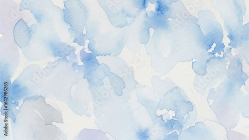 Abstract light blue watercolor background for wedding invitations and cards, Soft pastel hand-painted texture ideal for fabric, textile, and event designs, Elegant and minimal watercolor splash