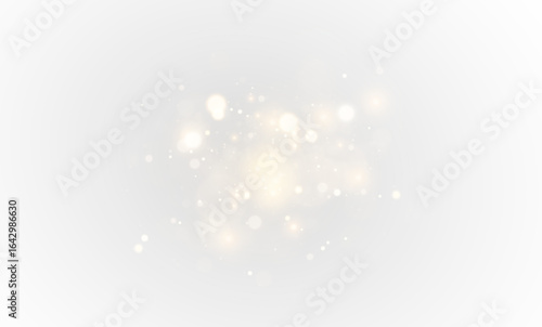 Magical yellow glitter dust with sparkling light, bright glow and christmas festive effect png. Glowing yellow dust with magic sparkle, bright flare and holiday celebration background png.