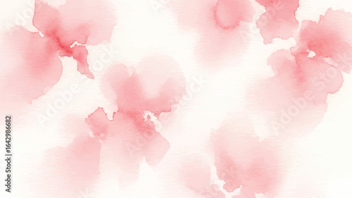 soft pink watercolor floral background for wedding invitations and greeting cards, delicate pastel watercolor texture for fabric design and textile patterns, elegant abstract watercolor background