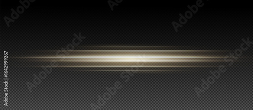 Light, gold, line, flare, effect with sparkle shine glow in format, perfect overlay for transparent art, adding light, gold, line, flare, effect brilliance to festive and bright designs.

